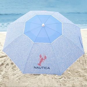 Nautica Beach Umbrella, Lobster Tile